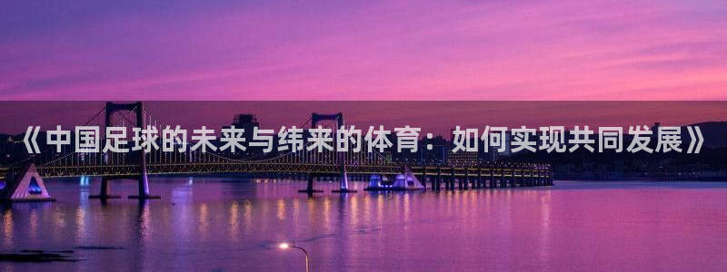 绿茵直播体育在线观看免费视频：《中国足球的未来与纬来的体育：如何实现共同发展》